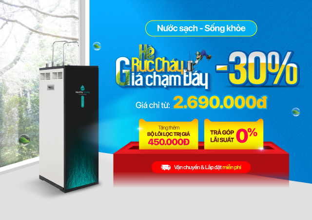 Đại tiệc máy lọc nước - Giá chỉ từ 2.690.000đ (Xem ngay)