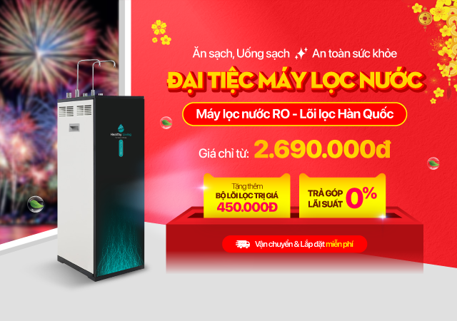 Đại tiệc máy lọc nước - Giá chỉ từ 2.690.000đ (Xem ngay)