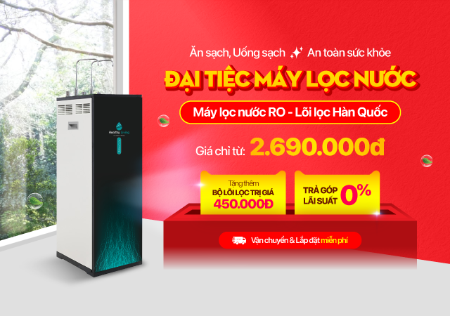 Đại tiệc máy lọc nước - Giá chỉ từ 2.690.000đ (Xem ngay)