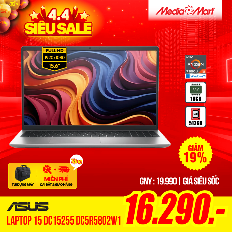 Dell 15 DC15255 DC5R5802W1