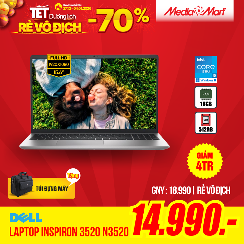 Dell Inspiron 3520 N3520-i5U165W11SLU-BL