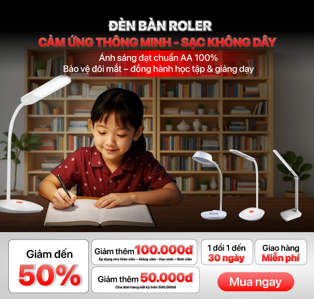 Đèn bàn Roler
