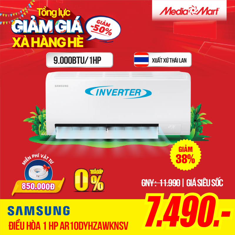 Điều hòa ar10dyhzawknsv