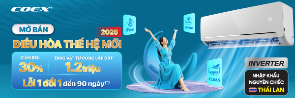 Điều hòa Coex đặt trước