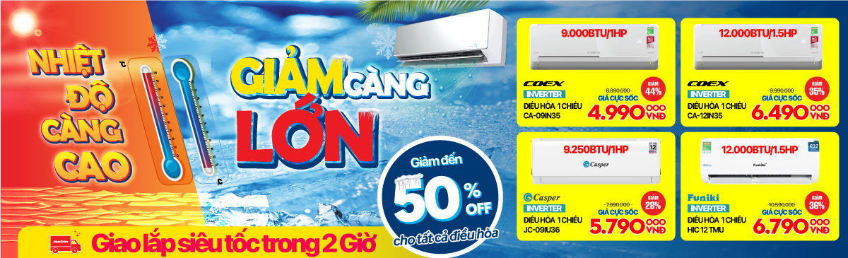 điều hòa hot sale