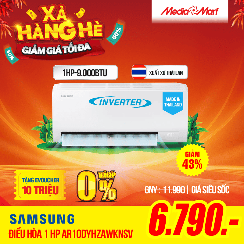 Dieu Hoa SamSung ar10dyhzawknsv