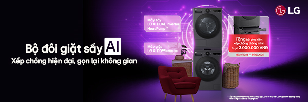 Giặt sấy LG