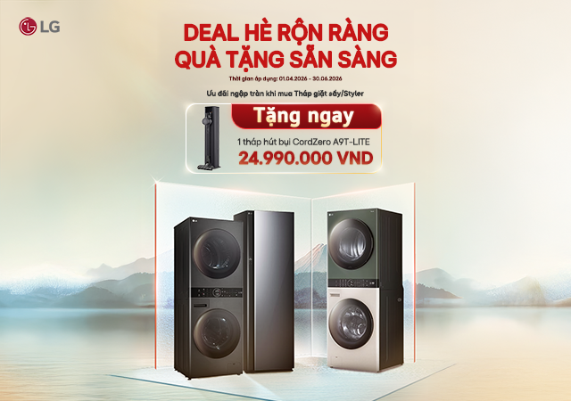 Giặt sấy LG