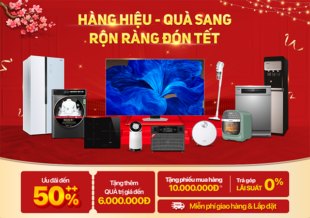 Hàng hiệu quà sang rộn ràng đón tết home