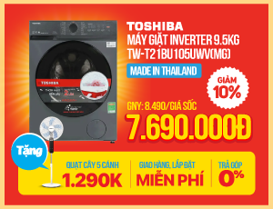 HÈ RỰC RỠ - MÁY GIẶT LỒNG NGANG GIẢM HẾT CỠ - 50%