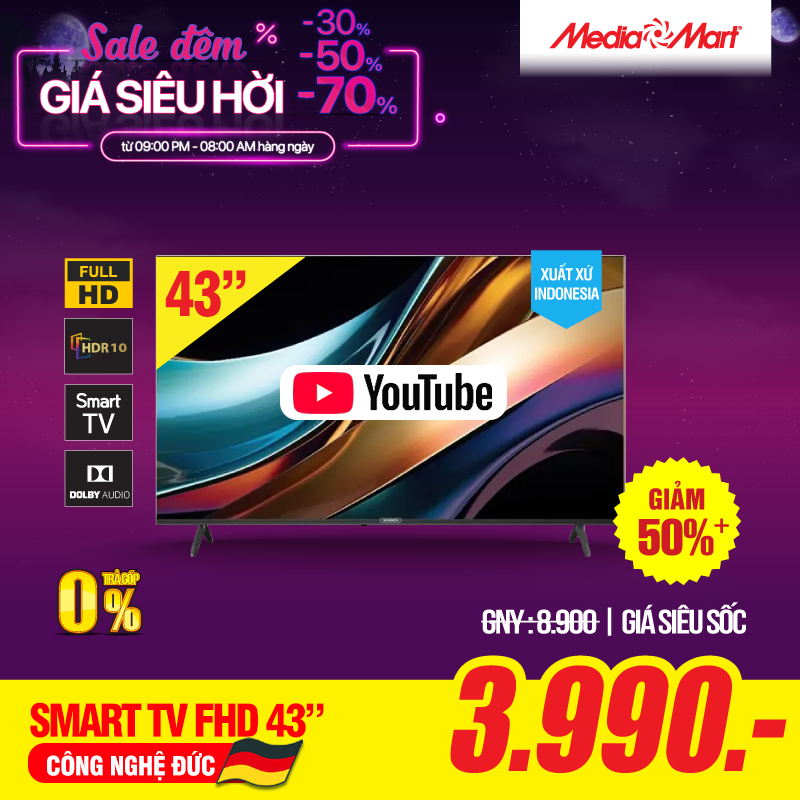 Hot -Cate - Tivi Sale Đêm 1