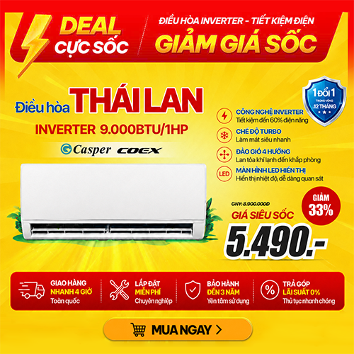 Hot Cate - ĐH - Coex Casper 5490K