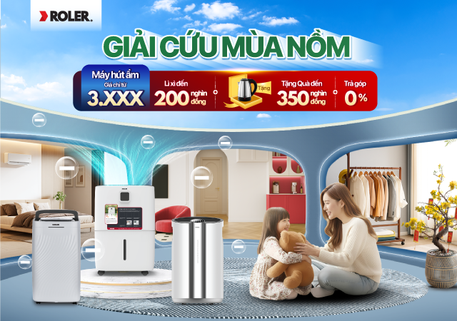 Hút ẩm Roler sale