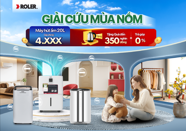 Hút ẩm Roler sale