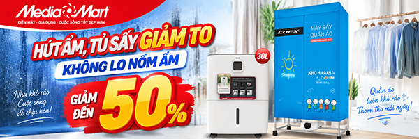 Hút ẩm + Tủ sấy Sale