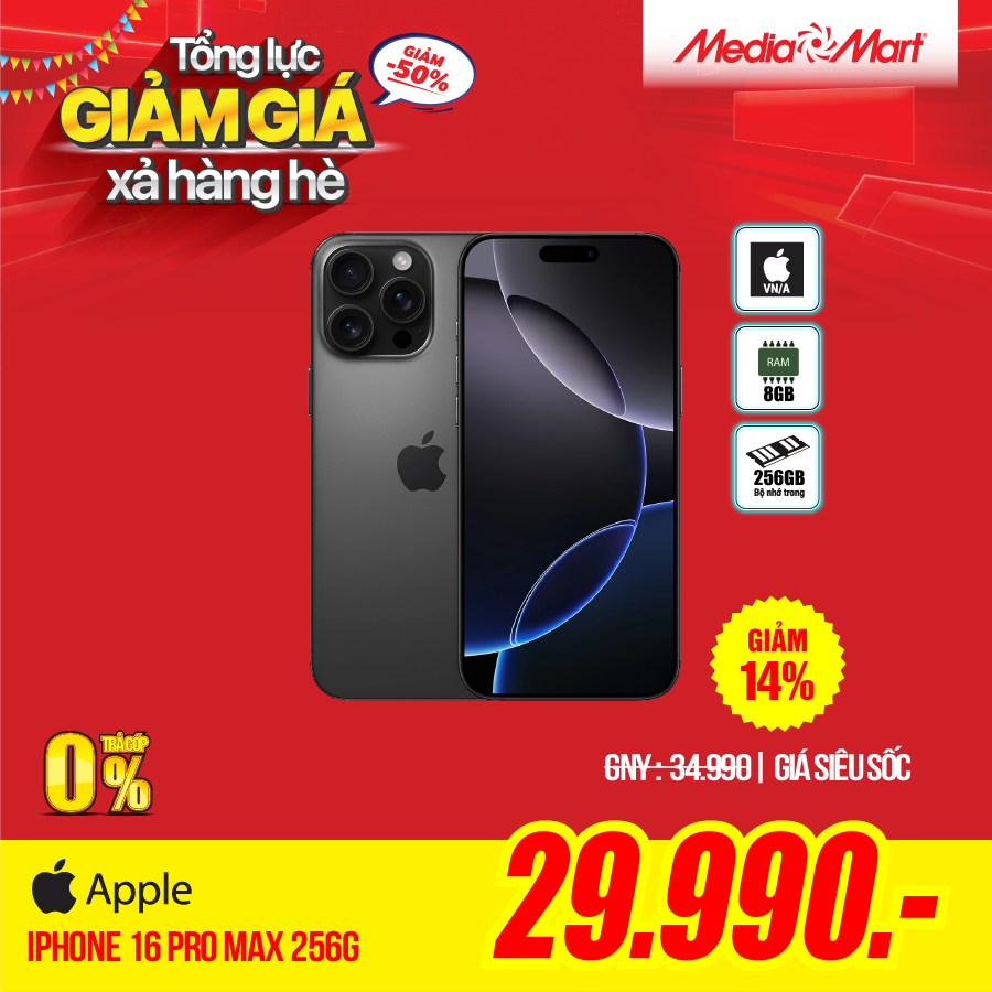 iphone 16 pro max 256