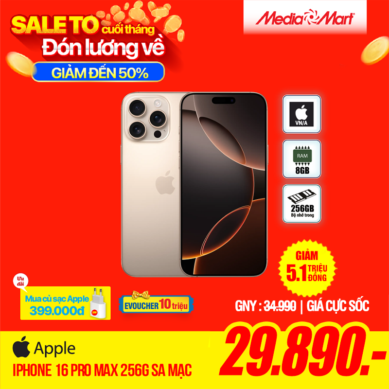 iphone 16 pro max 256