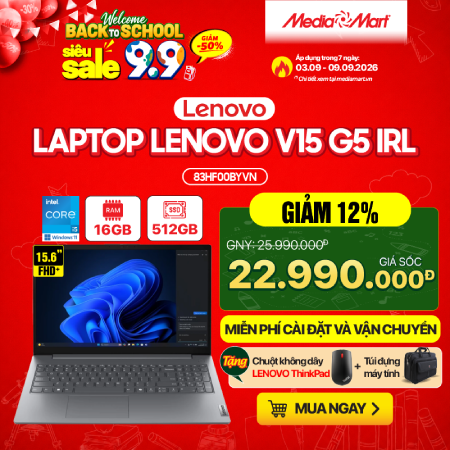 Laptop Lenovo V15 G5 IRL 83HF00BYVN