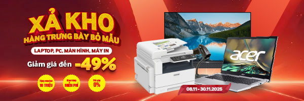 Laptop xả kho hàng bày mẫu