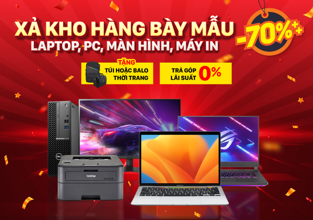 LAPTOP XẢ KHO HÀNG BẦY MẪU