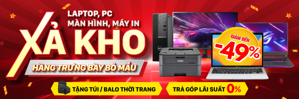 Laptop xả kho hàng bày mẫu