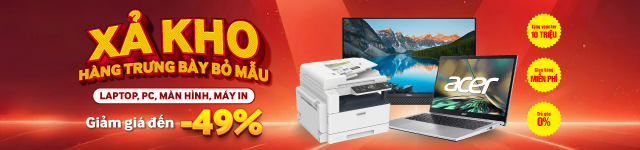 Laptop xả kho hàng bày mẫu