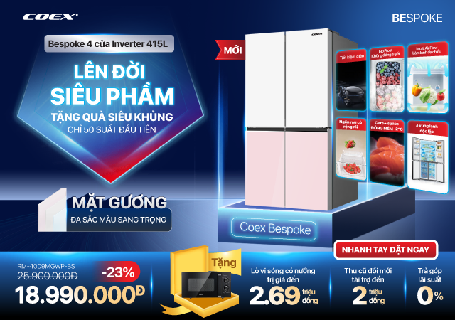 Lên Đời Siêu Phẩm - Tặng Quà Siêu Khủng (-50%) (Click ngay)