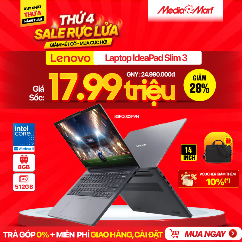 Lenovo IdeaPad Slim 3 14IWC11 83RQ002PVN