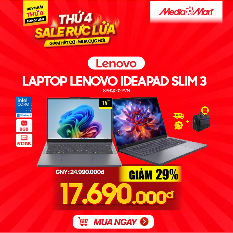 Lenovo IdeaPad Slim 3 14IWC11 83RQ002PVN