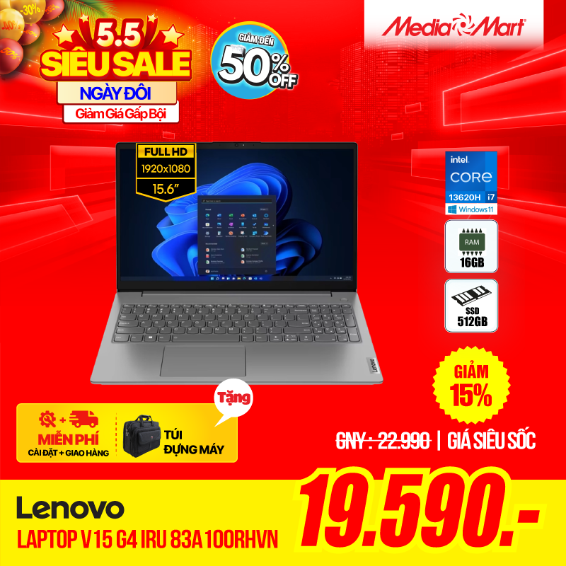 Lenovo V15 G4 IRU 83A100RHVN