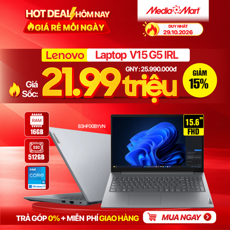 Lenovo V15 G5 IRL 83HF00BYVN