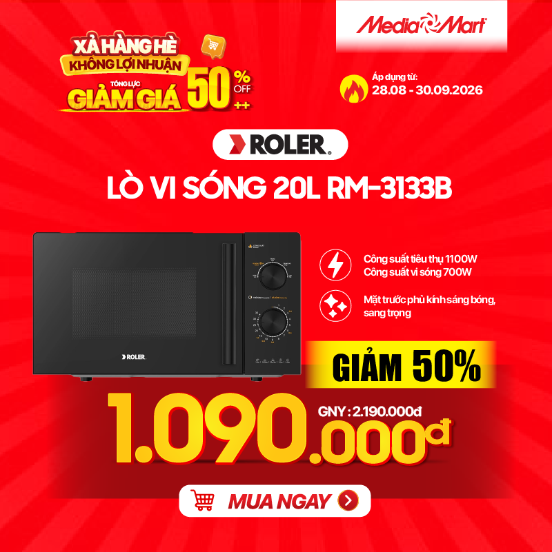 Lò vi sóng 20L Roler RM-3133B