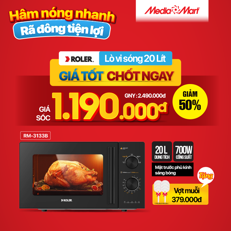 Lò vi sóng 20L Roler RM-3133B
