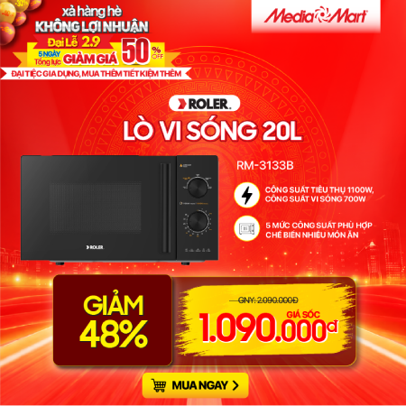 Lò vi sóng 20L Roler RM-3133B