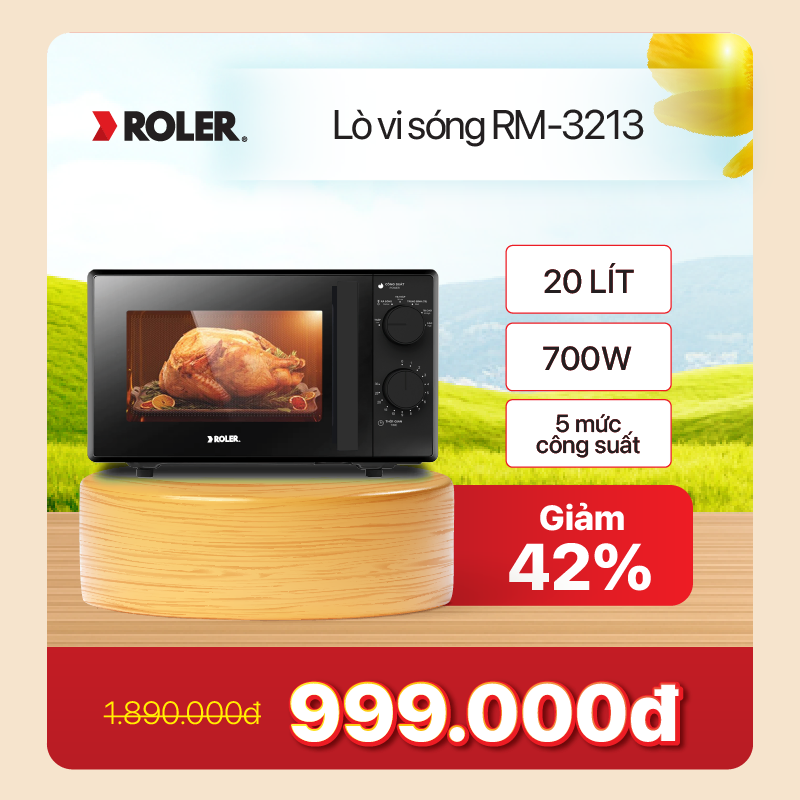 Lò vi sóng cơ 20L Roler RM-3213