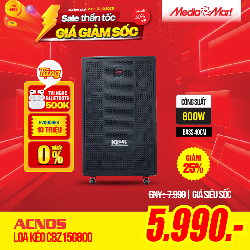loa kéo - cbz15g800