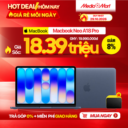 Macbook Neo A18 Pro 13 MHFF4SA/A Indigo