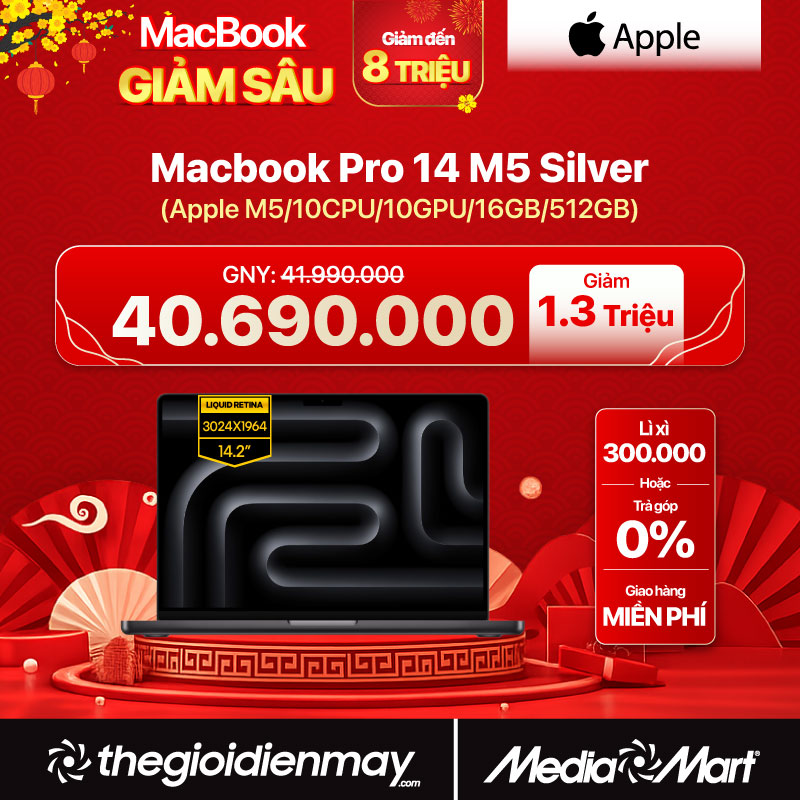 Macbook Pro M5 14 inch MDE44SA/A