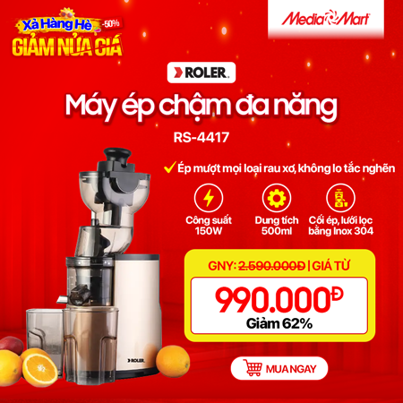Máy ép chậm đa năng Roler RS-4417