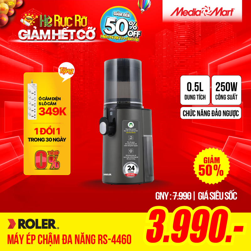 Máy ép chậm đa năng Roler RS-4460