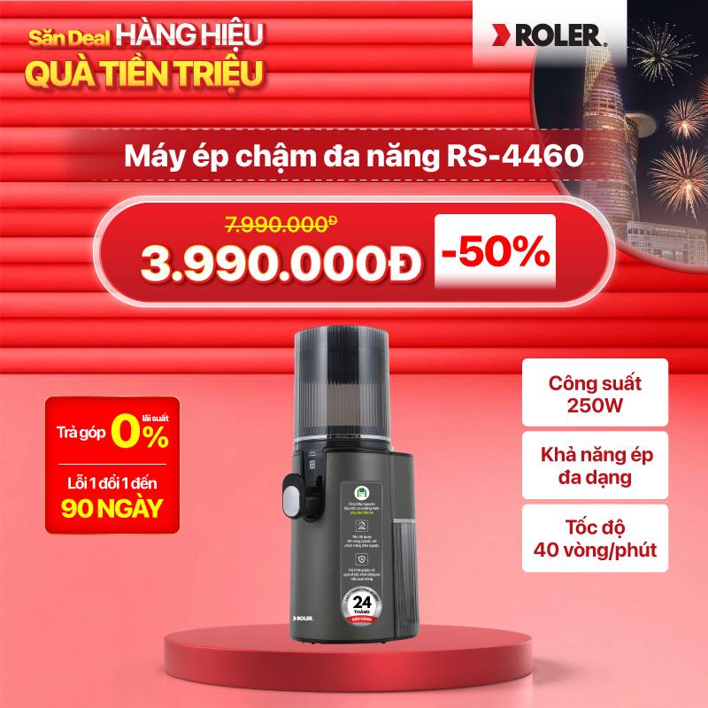 Máy ép chậm đa năng Roler RS-4460