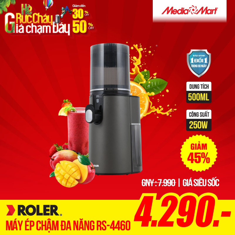 Máy ép chậm đa năng Roler RS-4460