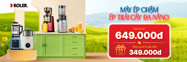 Máy ép chậm Roler Sale