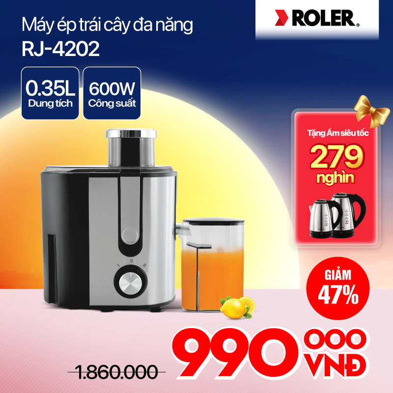 Máy ép trái cây đa năng Roler RJ-4202