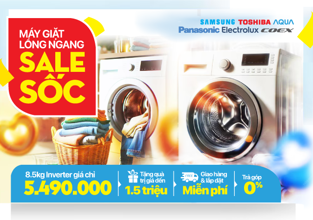 máy giặt - sale sốc