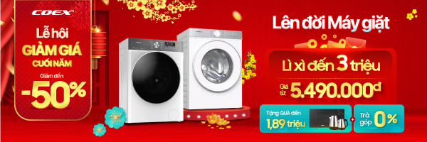máy giặt coex