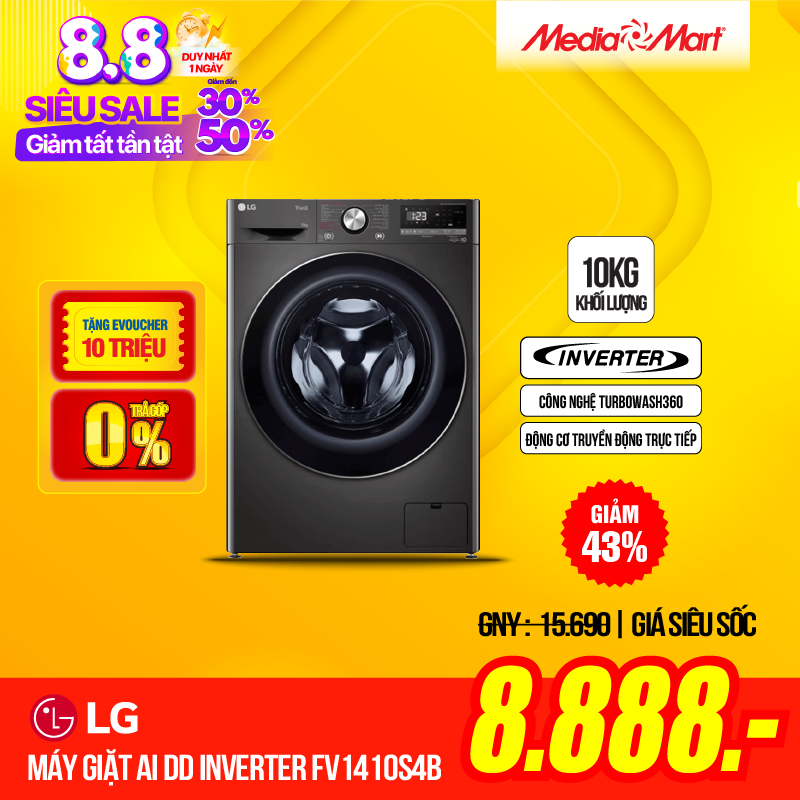Máy giặt LG T2350VSAB