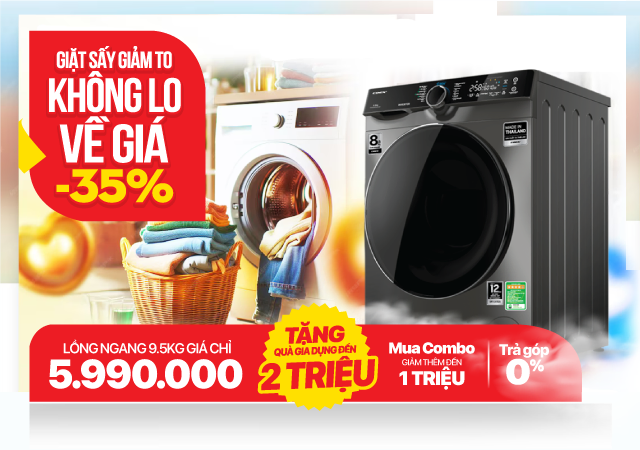 Máy giặt lồng ngang giá chỉ từ 5.990.000đ (Click ngay)
