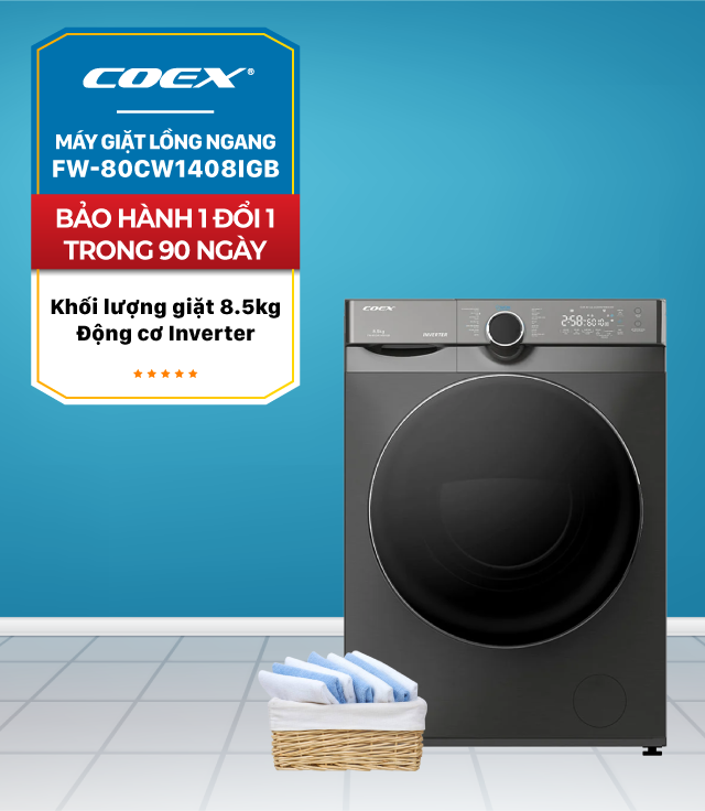 Máy giặt Coex
