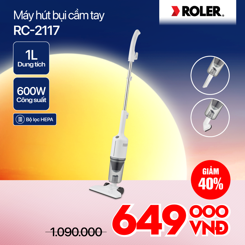 Máy hút bụi cầm tay Roler RC-2117